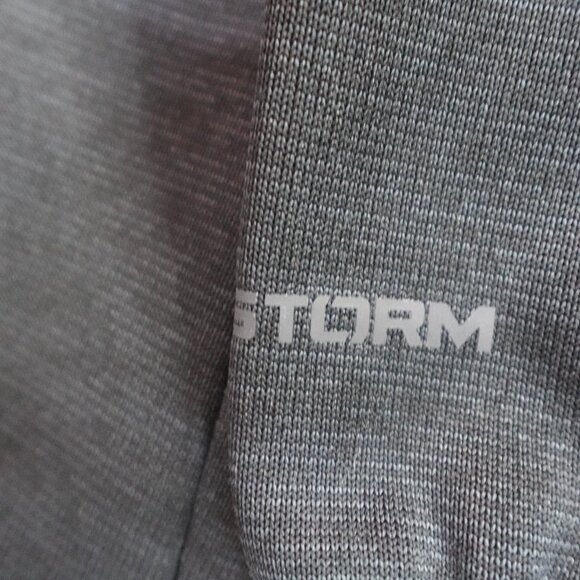 Under Armour Womens Jacket Medium Black Full Zip Storm Northwestern NEW - Picture 4 of 12